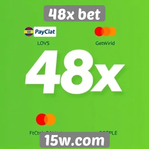 Métodos de pagamento disponíveis no 48x bet