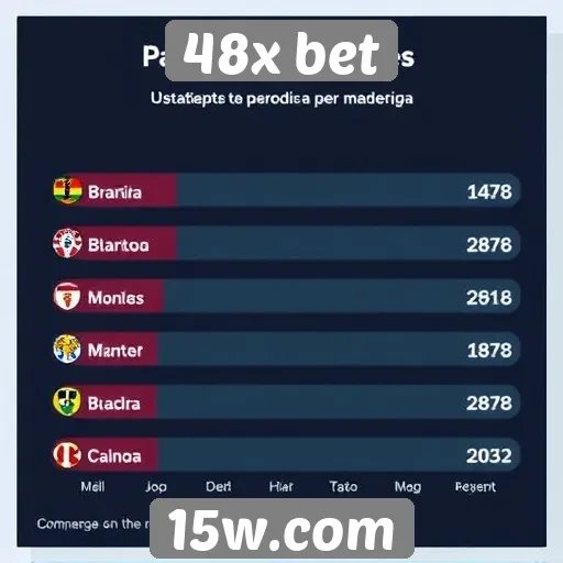 Estatísticas de usuários no 48x bet